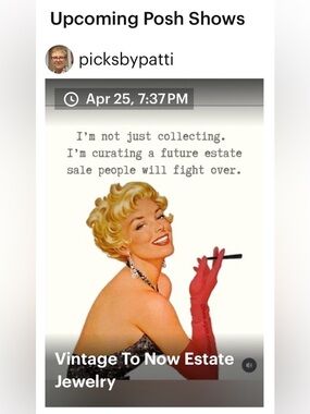 Like for Live Show Notifications
Unlisted Item General Listing